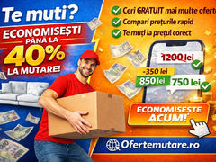 Compara oferte de mutari din toata Romania, 100% gratuit. OferteMutare.ro